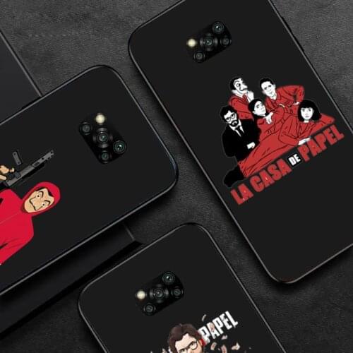 Money Heist Phone Case For Huawei P40 P20 P30 Mate 40 20 10 Lite Pro Nova 5t P Smart 2019