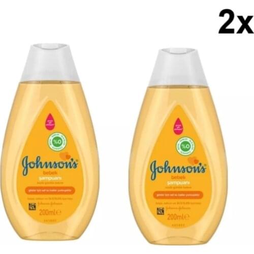 X2 Johnsons Baby Shampoo 200 Ml Non-Irritant Baby Shampoo