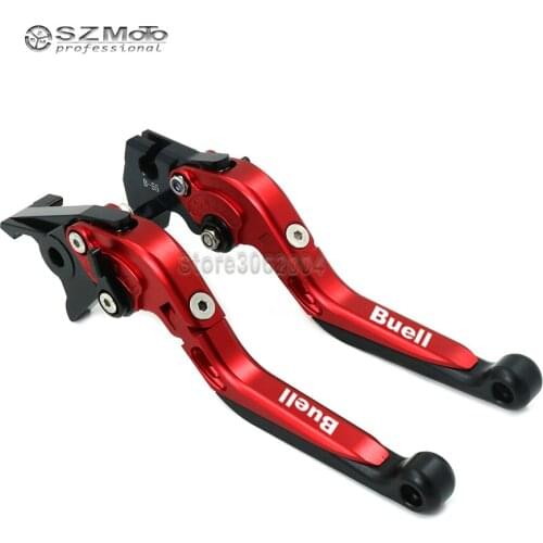 For BUELL XB12 2004-2008 2007 2006 XB9 03-09 Aluminum Motorcycle Folding Extendable Adjustable Brakes Clutch Levers Motor Parts