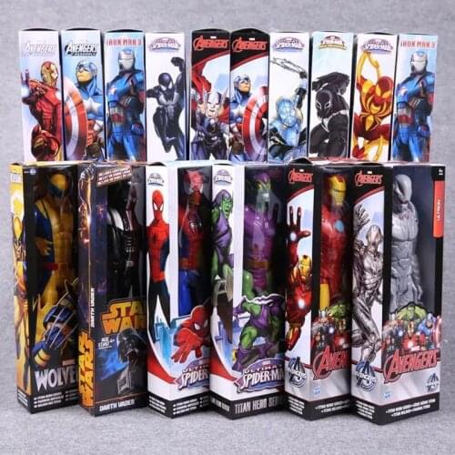 2018 NEW Marvel The Avengers Venom Captain America Iron Man PVC Action Figure Collectible Model Toy for Kids Childrens Toys