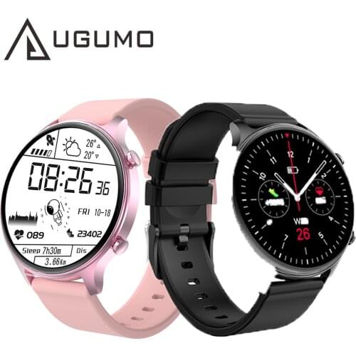 UGUMO New DK18 Smart Watch Heart Rate Blood Pressure Sleep Health Monitoring Waterproof Sport Multilingual Bluetooth Smartwatch