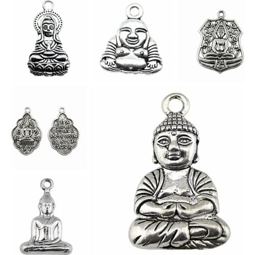 Wecharms bulk charms for jewelry making kit pendant diy jewelry accessories Buddha Charms