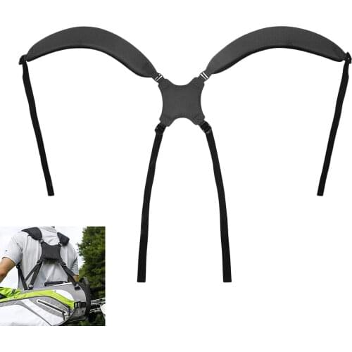 Portable Oxford Cloth Golf Bag Strap Single Padded Adjustable Straps Anti-Stress Massage Shoulder Strap