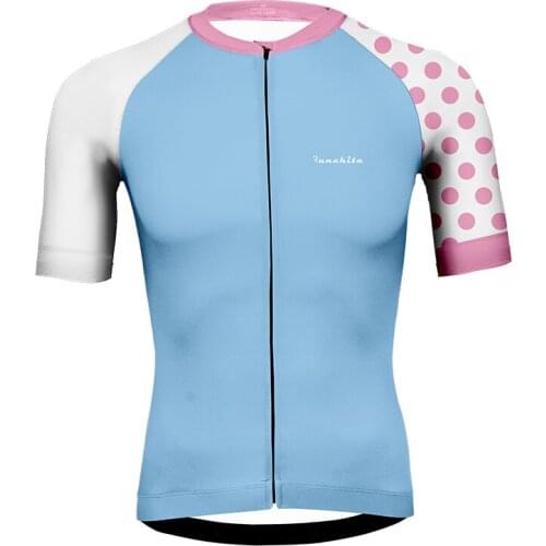 Runchita 2019 summer LEGER team Improved version mtb short sleeve cycling clothing maillot ciclismo mens uniforme ciclismo