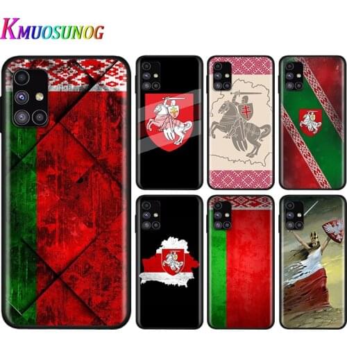 Silicone Cover Belarus flag For Samsung Note 20 10 9 8 Ultra lite Plus Pro F62 M62 M60 M40 M31S M21 M20 M10S Soft Phone Case