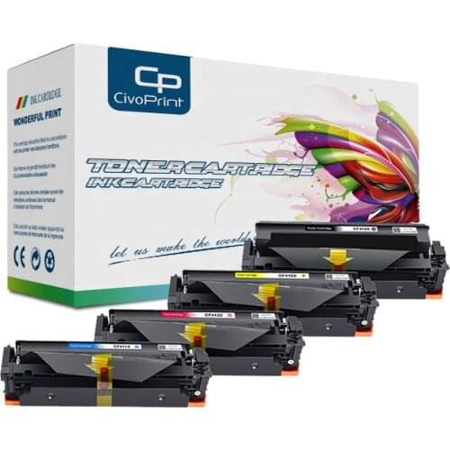 Civoprint 6.5K CF410X CF411X CF412X CF413X Toner Cartridge for HP larser M452NW M477FDW M452DN M477DW printer
