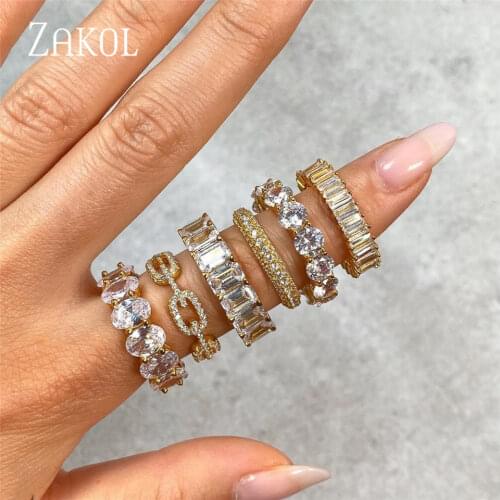 ZAKOL Eternity Rings