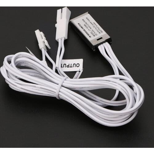 12V/24V Wardrobe Cabinet Light Switch Infrared Door Control Switch 5A 60W Sensor