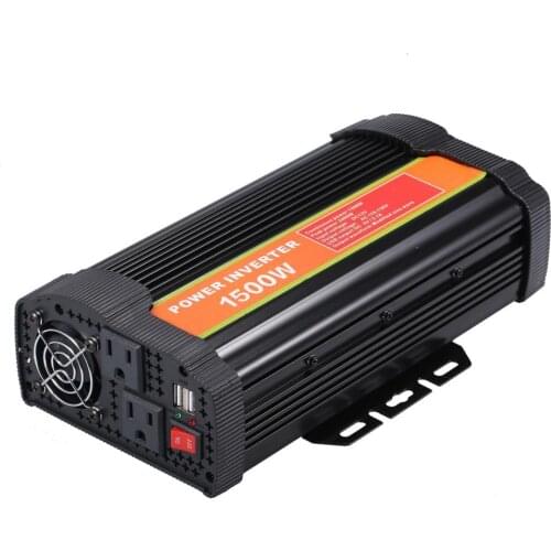 1500W Modified Sine Wave Inverter High Frequency Power Watt Power Inverter DC 12V to AC 110V-120V 220V-240V Converter Car Power