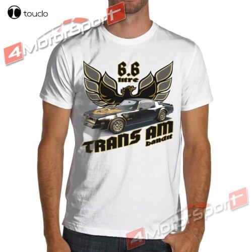 1977 Firebird Trans Am Gray Or White T-Shirt Smokey And The Bandit Pontiac