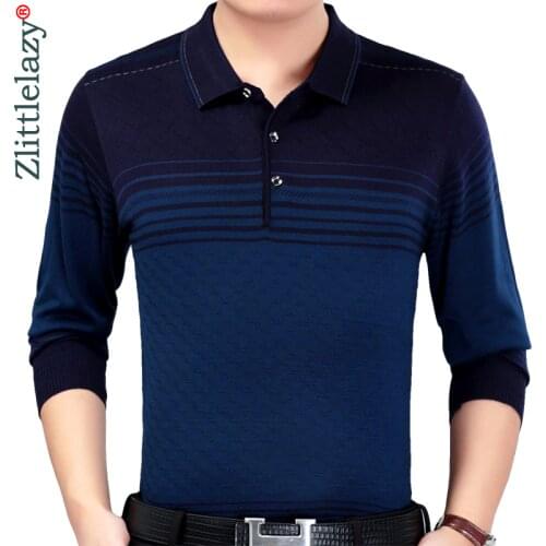 2020 Brand Casual Luxury Fitness Long Sleeve Polo Shirt Men Poloshirt Jersey Striped Mens Polos Tee Shirts Dress Fashions 93028