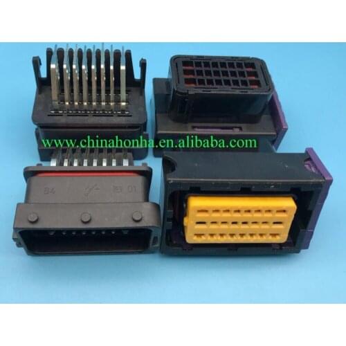 5/10/20 pcs/lots FCI ECU Connector 24 Pin 24 Way Male And Female automotive Housing Sealed Connectors Plug Socket 211PC249S8005