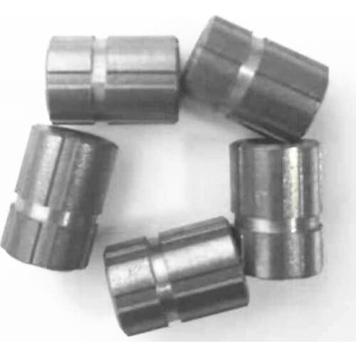 AZGIANT 5PCS Powder Metallurgy Iron Sleeve Oil Bearing Inner Diameter 7.6X14X20mm DIY Metal Accessories