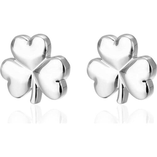 C-MAN Luxury shirt Silvery Clover cufflink for mens Brand cuff buttons cuff links High Quality abotoaduras Jewelry