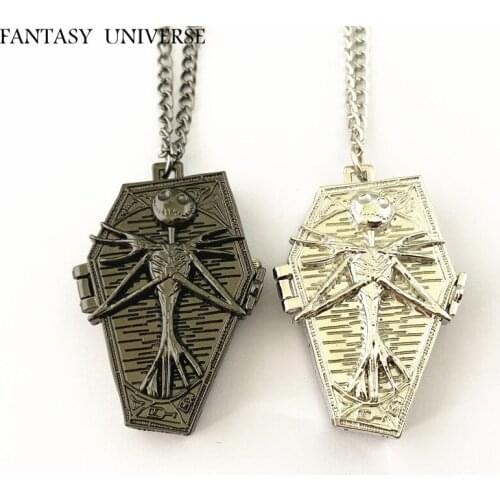 FANTASY UNIVERSE Free shipping 20pcs a lot pocket watch Necklace HRSKFLE16