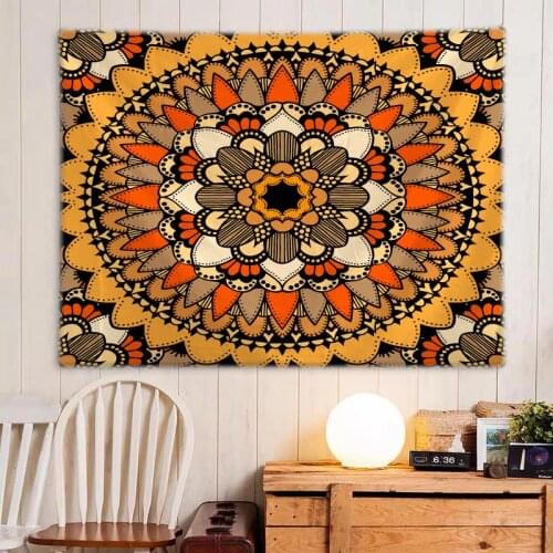 Mandala Tapestry Wall Hanging Home Deco Mandala Bohemia Hippie Print Free Shipping Large Plus Size