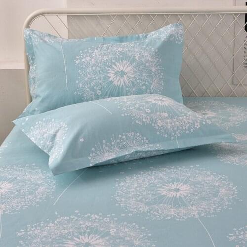 Exquisite High-quality Pure Cotton High-density Skin-friendly Healthy Active Thick Three-piece Set Tatami Bed Linen Fabrics