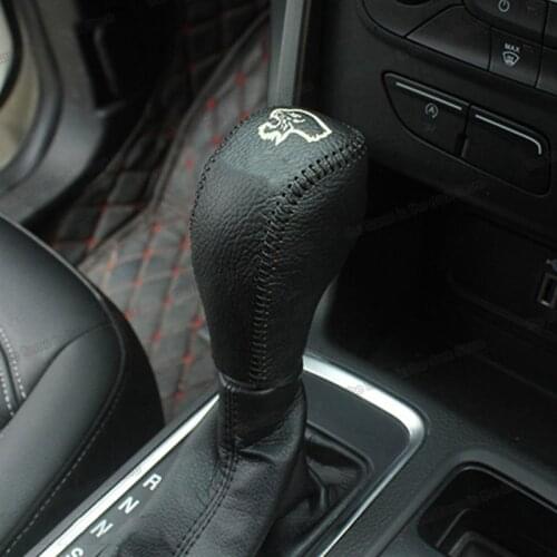 Lsrtw2017 Car Gear Lever Head Cover Shift Knob Trims for Ford Kuga Escape 2017 2018 2019 Interior Accessories Auto Styling