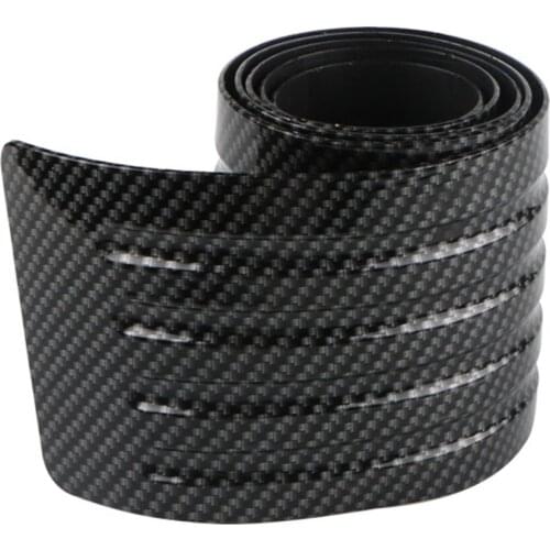 90/104cm Car Trunk Rear Bumper Guard Sticker Anti-Scratch Car Styling Strip Pad Protective Styling Mouldings Car Stickers