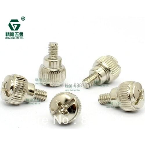 Carbon steel nickel plated 6# -32*5 screw