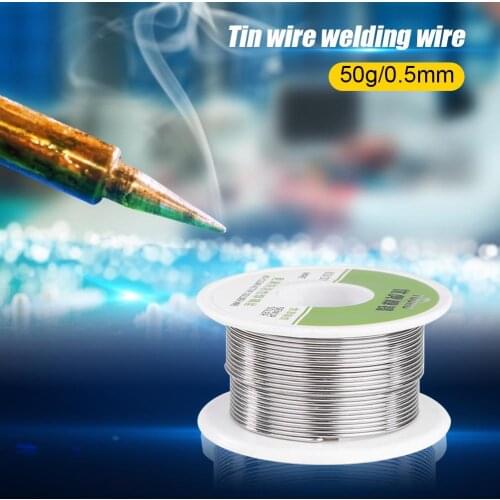 50g High Purity Rosin Core Tin Wire Wear Resistant Environmental Protection Solder Wires Welding Repair Tool for Electrical
