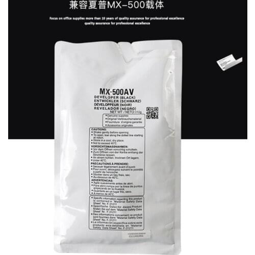 Compatible developer powder for Sharp MX M363U M453U M503U AR4528U MX500AV MX-500AV developer powder