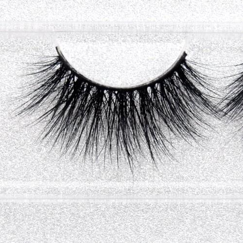 Visofree Scarlett Beauty 25mm mink eyelashes 3D MINK False Eyelashes Messy Cross Dramatic Fake Eye Lashes E76