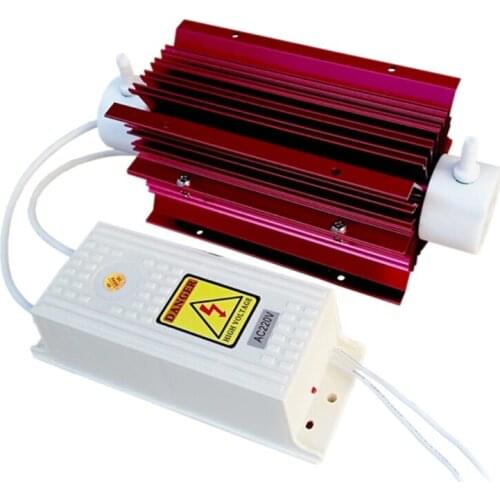 10g/h 10 Ggrams Quartz Tube Type Ozone Generator Water Purifier Air Cleaner 220V 95AC