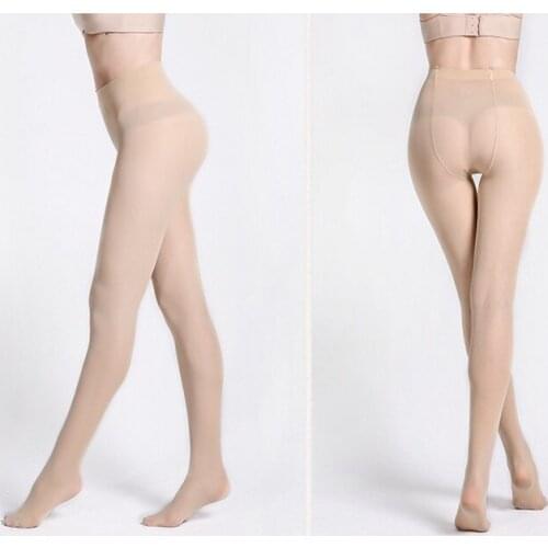 3 pairs Ladys Sexy Tights 80D Velvet Anti hook Womans Pantyhose Sheer Leg Shaper Invisible