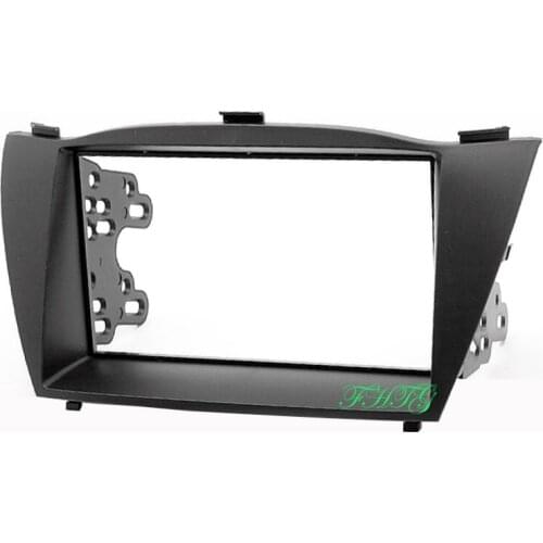 Car Radio Fascia,Dash Kit is suitable for 2010 Hyundai Tucson IX35,Double Din Car Audio Frame