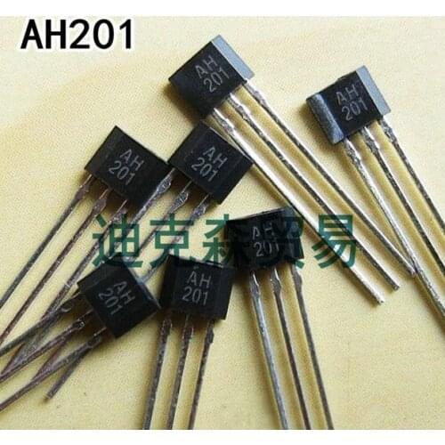 Free shipping magnetic sensor AH201 DIP3,High sensitive bipolar latched hall switch 10pcs/lot