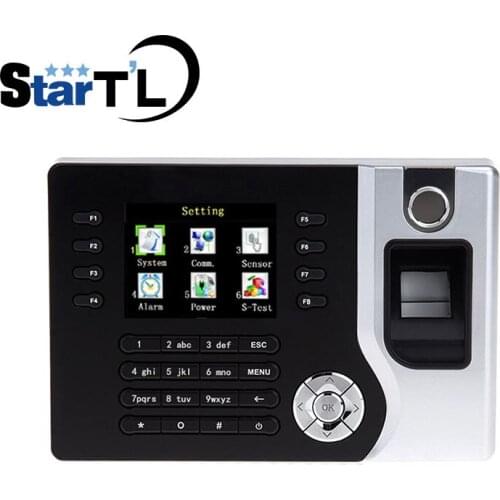 Free Software A-C071 TCP/IP Biometric Fingerprint Time Clock Recorder Attendance Employee Electronic Punch Reader Machine