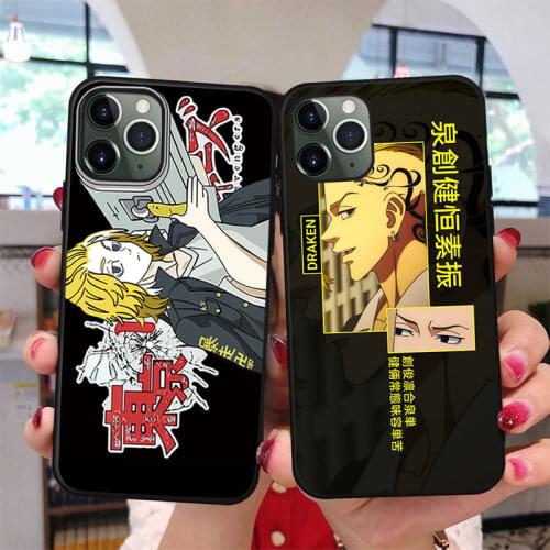 Japanese anime Tokyo Revengers Phone Case For iPhone 11 12 Pro Max XR X XS MAX 7 8 Plus 6s SE 2020 Soft silicone Cover Fundas