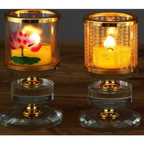 Decorative Candle Stand Wedding Centerpieces Tables Candelabra Gold Candel Holders Home Decor Moroccan Menorah Glass Crystal 583