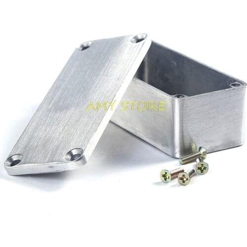 1590A Style 92x38x31mm Aluminum Metal Stomp Box Case Enclosure For Guitar Effect Pedal