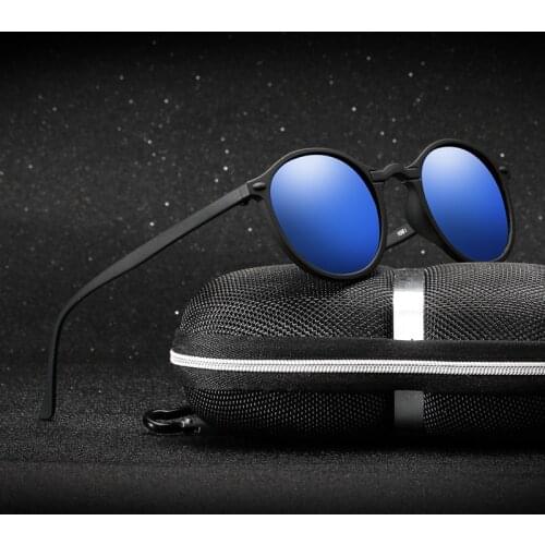 Round Polarized Sunglasses Men Women Polaroid Sun Glasses Brand Designer Vintage Fashion Driving Eyewear UV400 Gafas De Sol