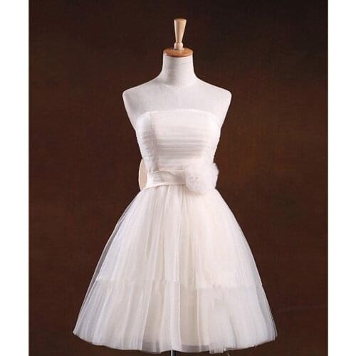 Special spring and summer 2017 new bridesmaid dress short paragraph sister group bride wedding dress show performance dress JG79