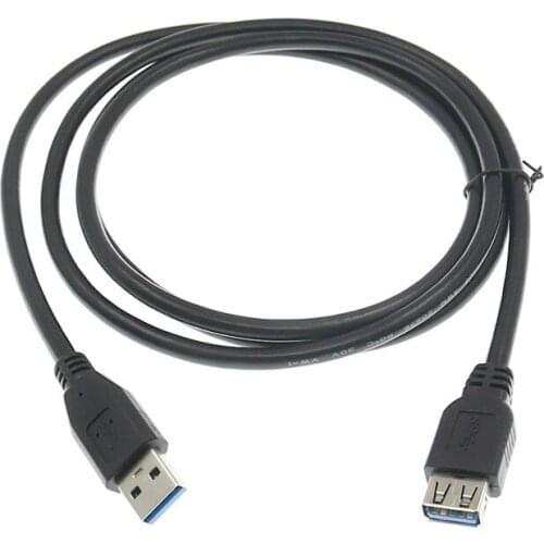 USB Extension Cable High Speed Transmission USB3.0 Male to Female Cable 0.3M/1M/1.5M/1.8M Extender For TV Pc Mouse