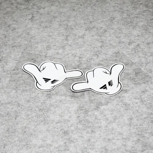 NO.S264 Japanese JDM D1 Gesture Fashion Car Racing Stickers Modified Car Decals Motorcycle Bike Helmet Stickers