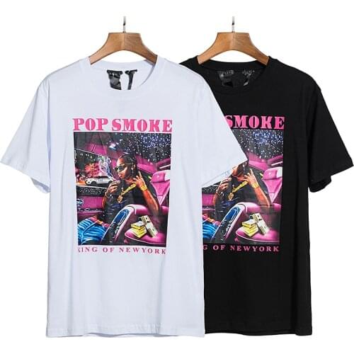 VLONE short-sleeved female couple loose street T-shirt hip-hop trend mens cotton casual letter printing V656564