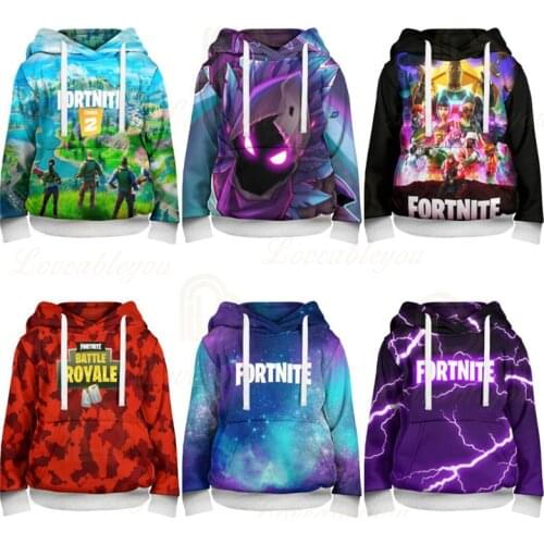 Women Hoodie Fortnite Victory Child Wear Battle Royale 3d Swearshirt Boys Girls Tops Kids Men Hero Hoodies Teen Clothes