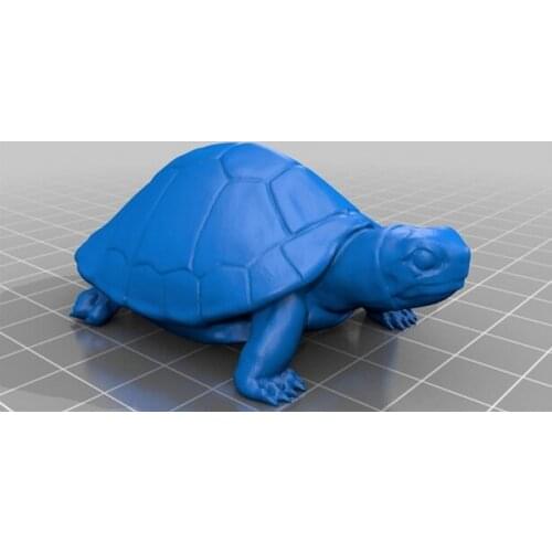 3D printers 3D Model for cnc in STL file format animal Turtle