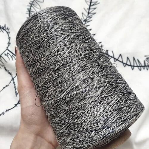 500g Ice silk Linen Blended Yarn For Knitting Slightly shiny Summer Crochet thread Viscose Yarn Knit jacket vest yarn Shawl ZL49