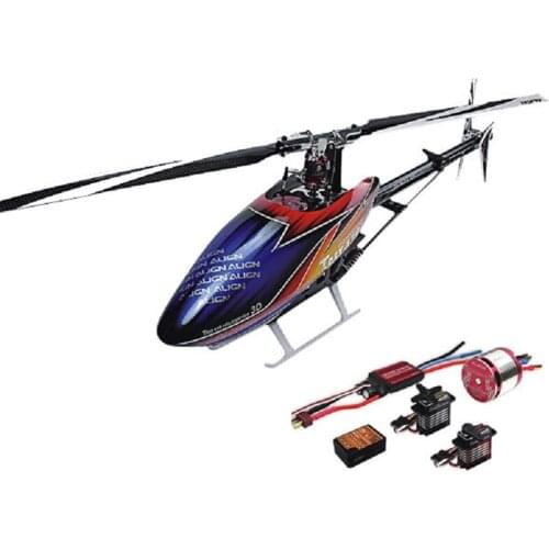 Align T-Rex 300X DOMINATOR DFC 6CH 3D Flying RC Helicopter RTF With A10 Transmitter