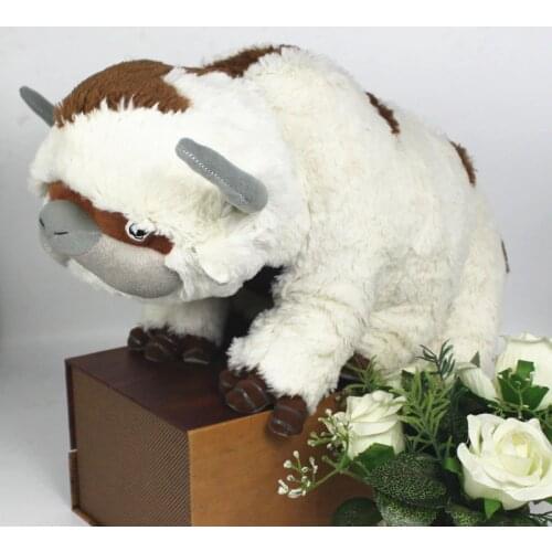 20 Inch 53cm Big Size Anime Kawaii Avatar The Last Airbender Appa Plush Toys Tv Series RARE Peluche Minion Stuffed Dolls Kid Toy