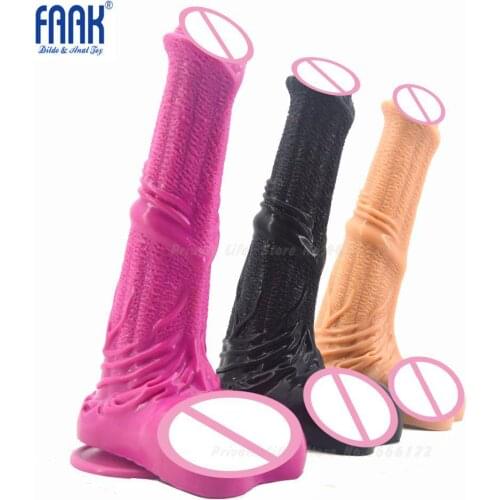 New Huge Animal Horse Dildo,Realistic Penis Adult Masturbate Sex Toys For Women Fetish Erotic Masturbation Plug For Couple