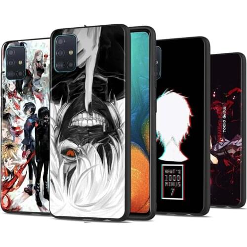 Tokyo Ghoul Anime Phone Case For Samsung Galaxy A72 A32 A42 A91 A71 A51 A41 A31 A21 Soft Cover Black Capa TPU Back
