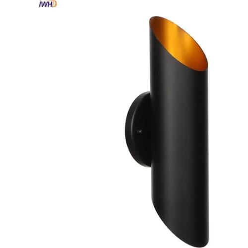 IWHD Modern Nordic LED Wall Light Vintage Wandlamp Creative Wall+lamps Mirror Light Bathroom Light Applique Murale Luminaire