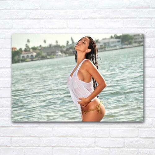 Sexy Woman Wet Body Canvas Painting Wall Art Pictures Modern Posters And Prints Living Room Corridor Home Decor