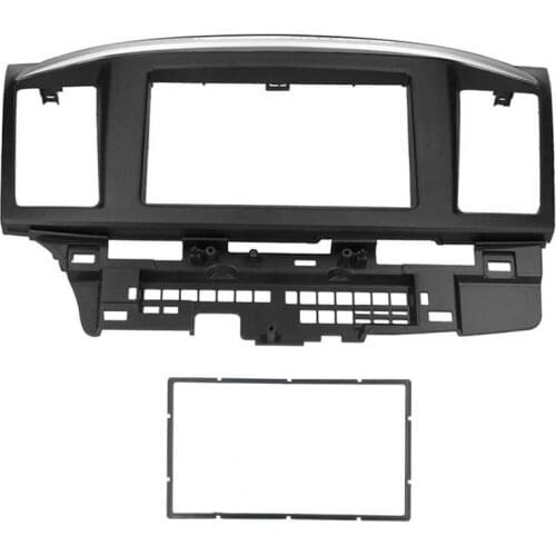 2DIN Dash Kit Car DVD Navigation Stereo Audio Refitting Fascia Panel Frame for MITSUBISHI Lancer/Galant Fortis/PROTON Inspira